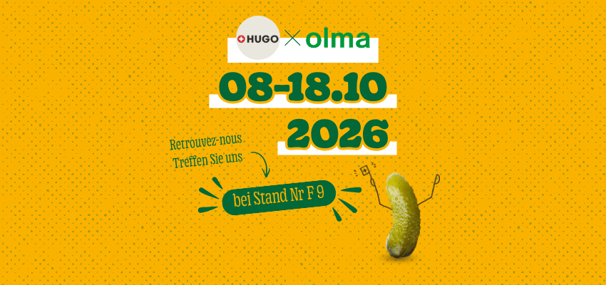 OLMA 2026: Die Original Schweizer Gurke im Rampenlicht